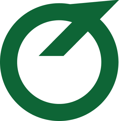 Green circular Kia logo used from 1964 to 1986