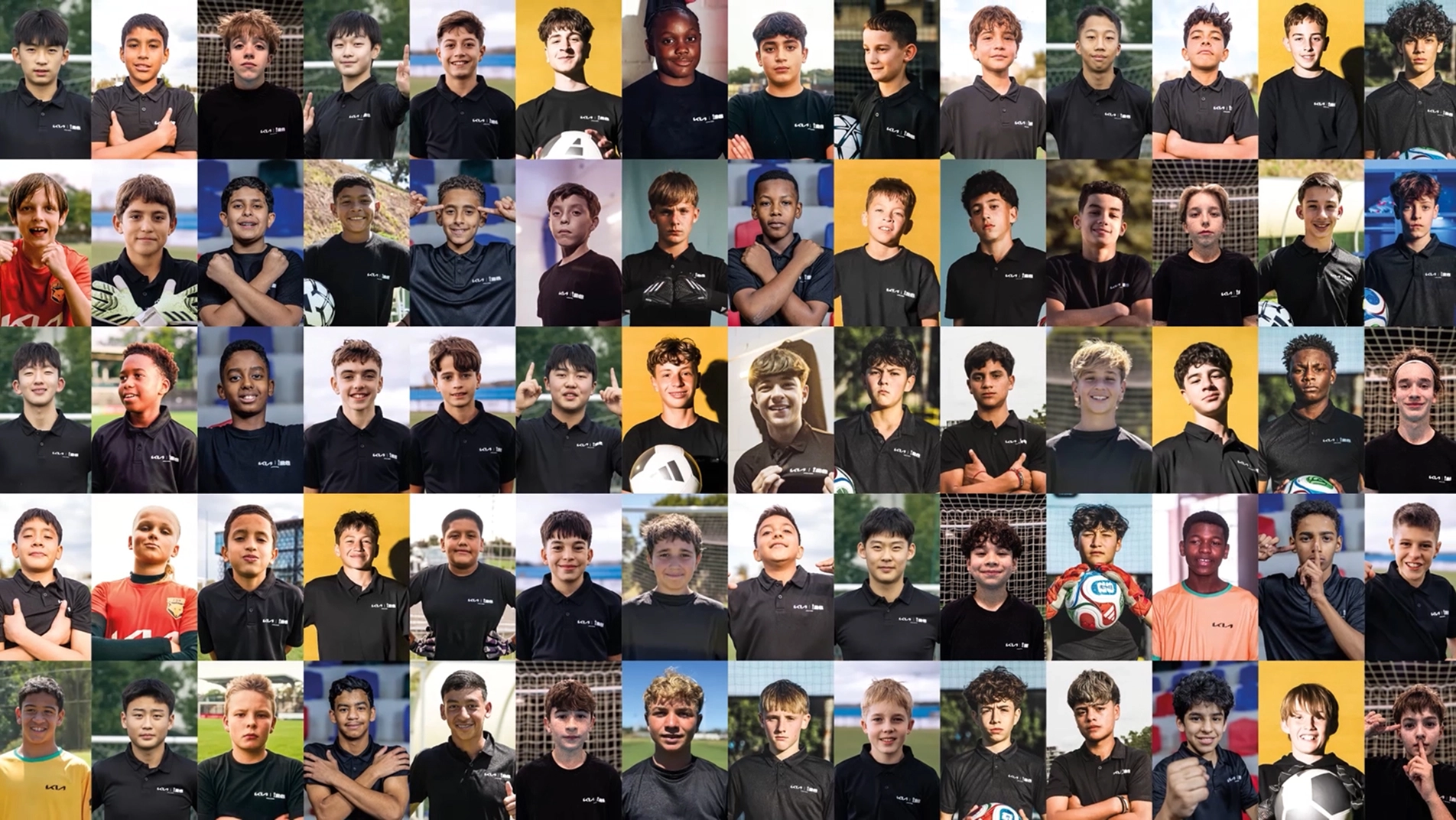 A grid of portrait photos of OMBC participants
