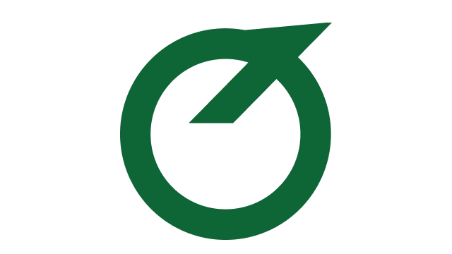 Green circular Kia logo used from 1964 to 1986