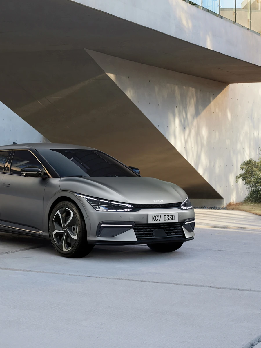 Exterior image of the Kia EV6, winner of the European Car of the Year