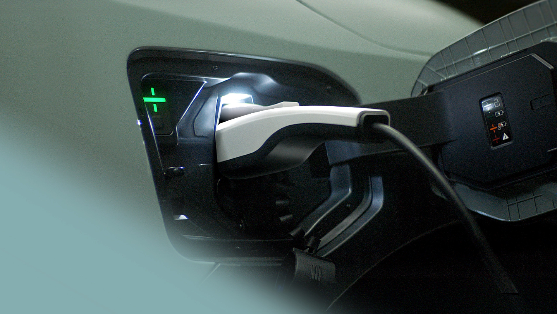 Image of using the V2L function of a Kia EV