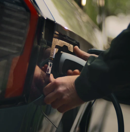 Driving environment image with natural landscape and road