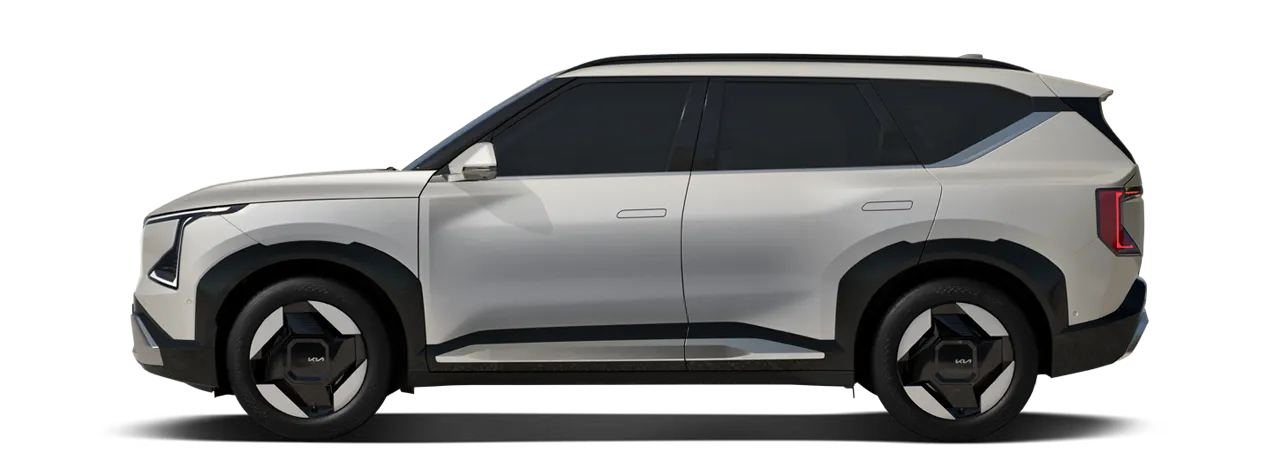 Side profile image of Kia EV5