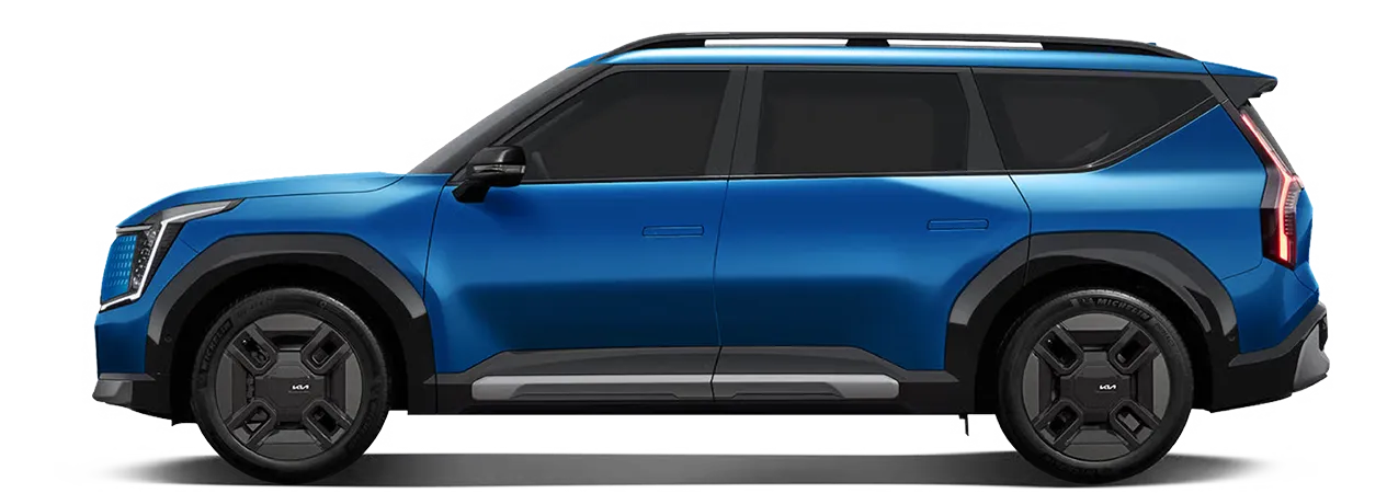 Side profile image of Kia EV9