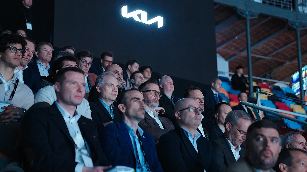 Audience watching the presentation at 2025 Kia EV Day