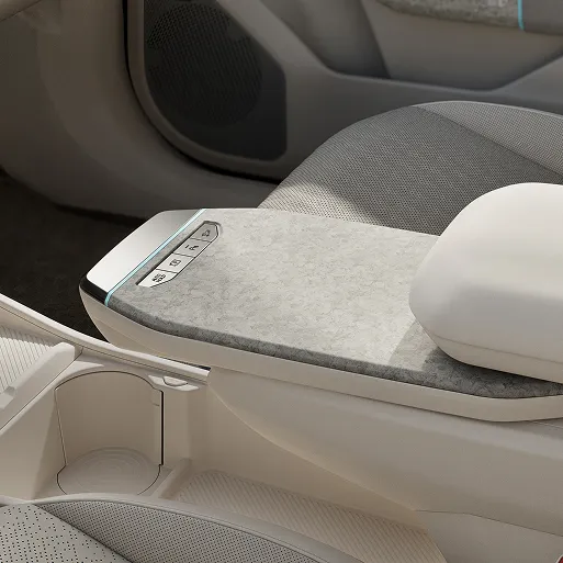 Kia EV4 seat and interior detail image