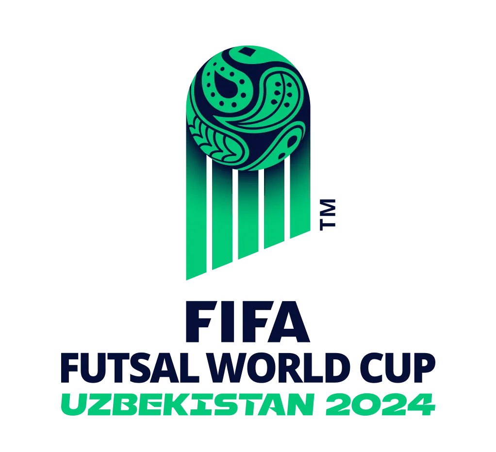 Official logo of FIFA Futsal World Cup Uzbekistan 2024