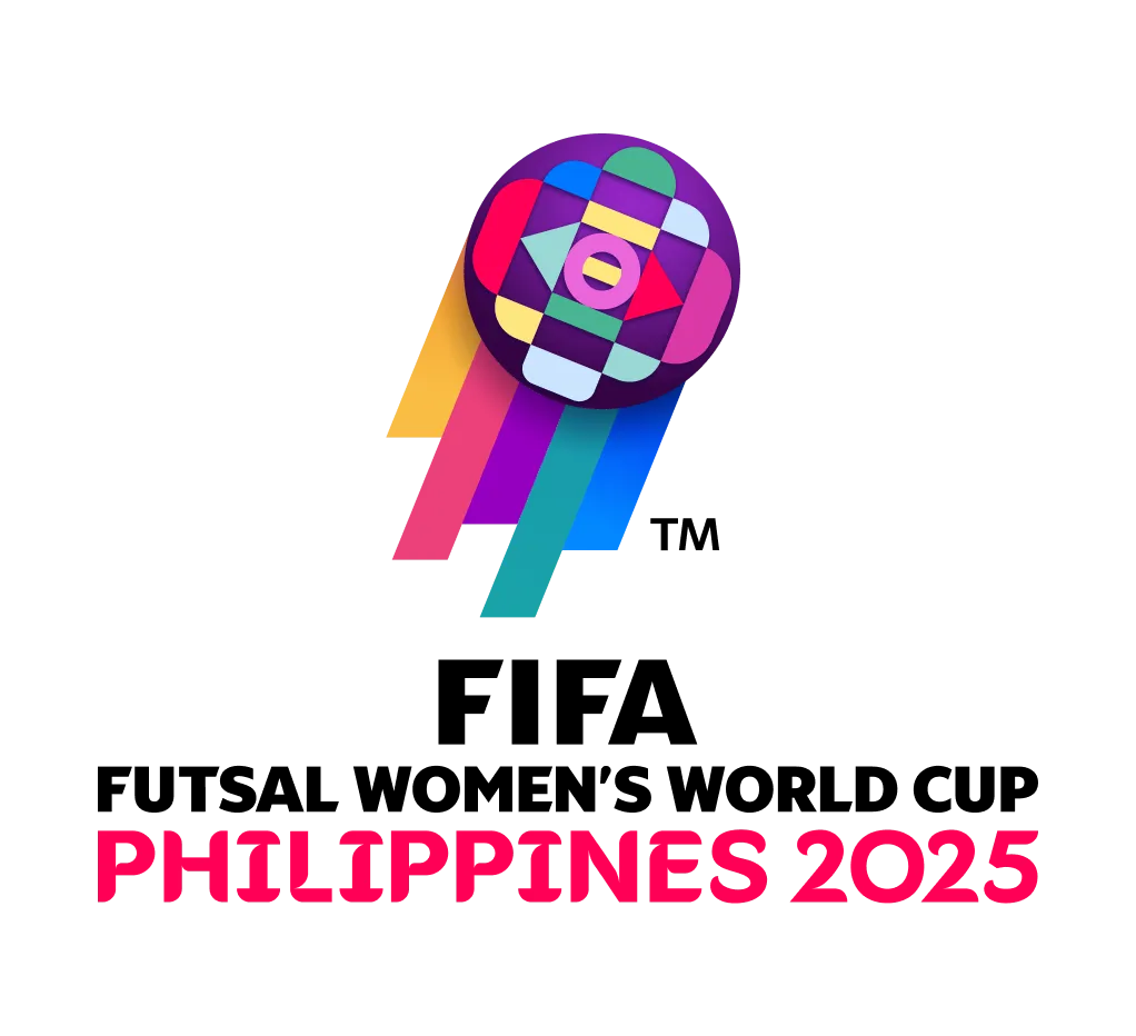 Official logo of FIFA Futsal Women’s World Cup Philippines 2025