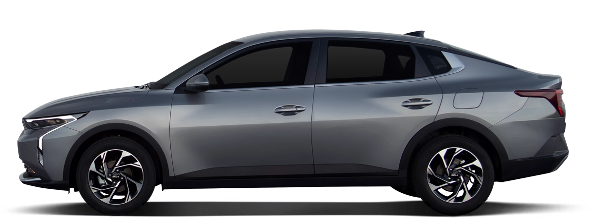 Side view image of the Kia K3