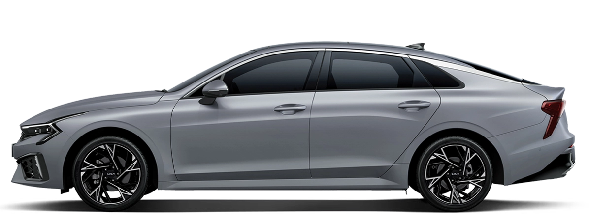 Side view image of the Kia K5