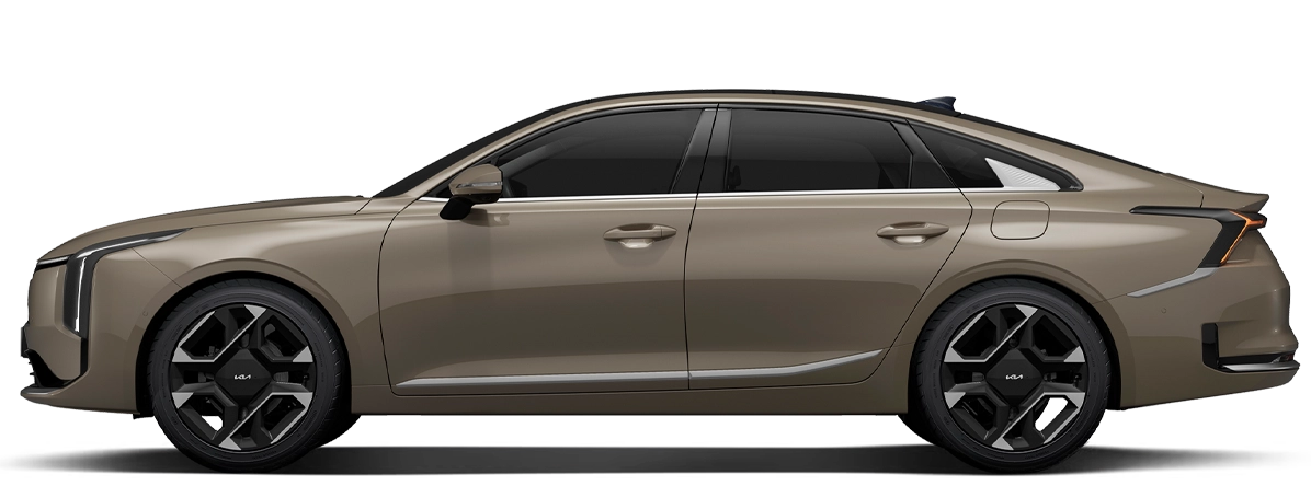 Side view image of the Kia K8