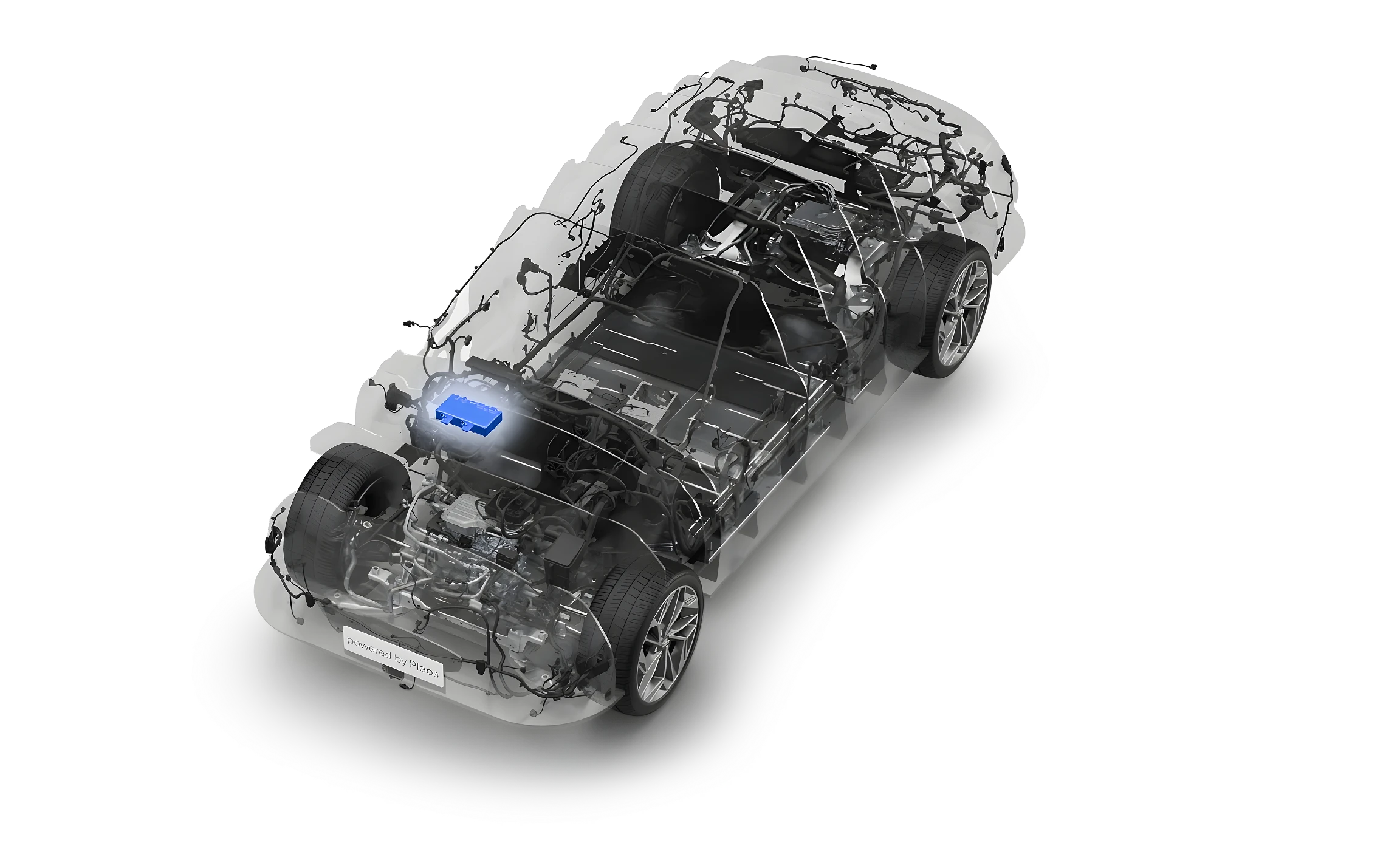 Image showing the Software Defined Vehicle (SDV) structure and vehicle platform