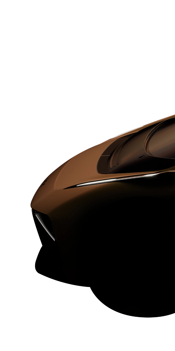 Kia Vision Meta Turismo concept car exterior silhouette and sculptural detail image