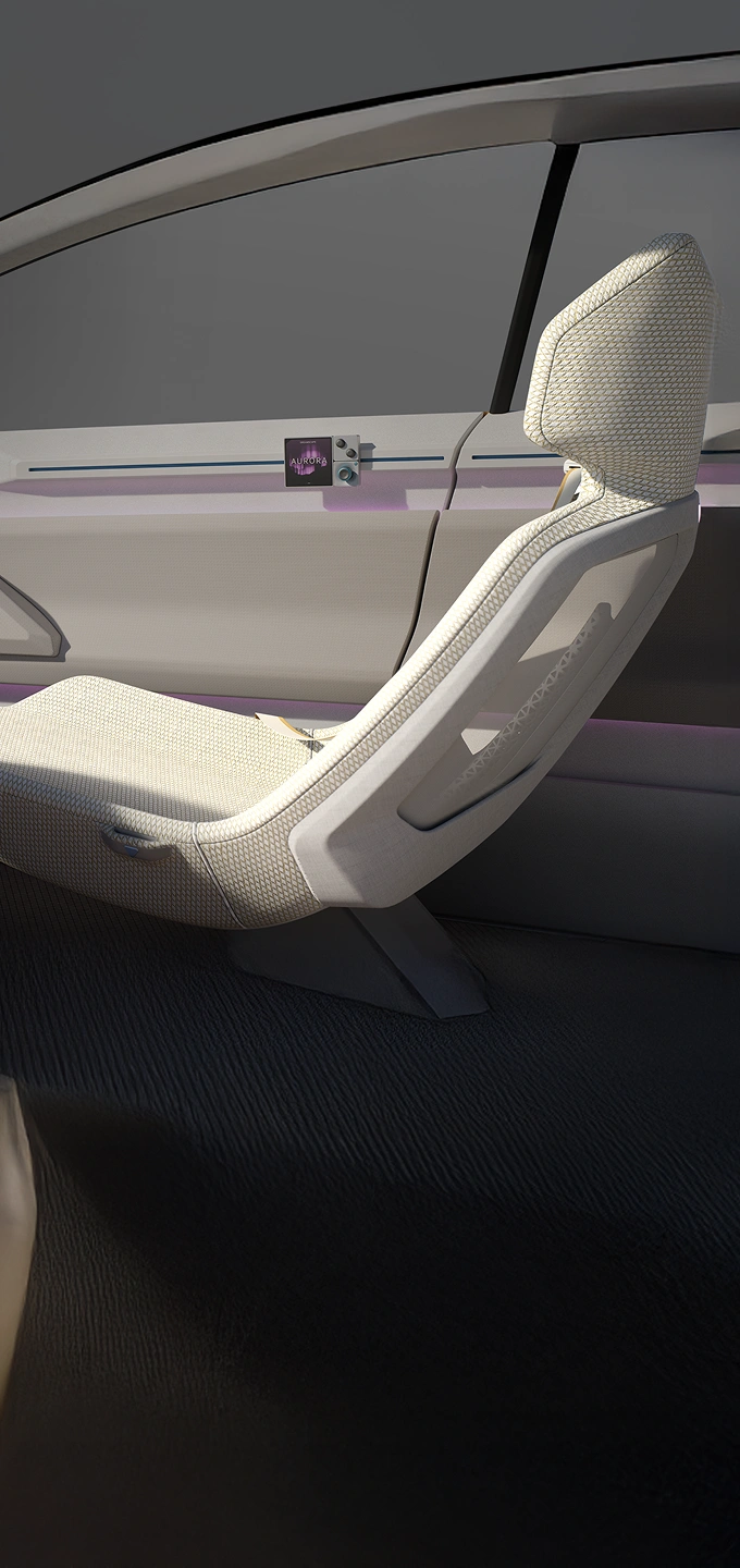 Kia Vision Meta Turismo concept car passenger relaxation space image