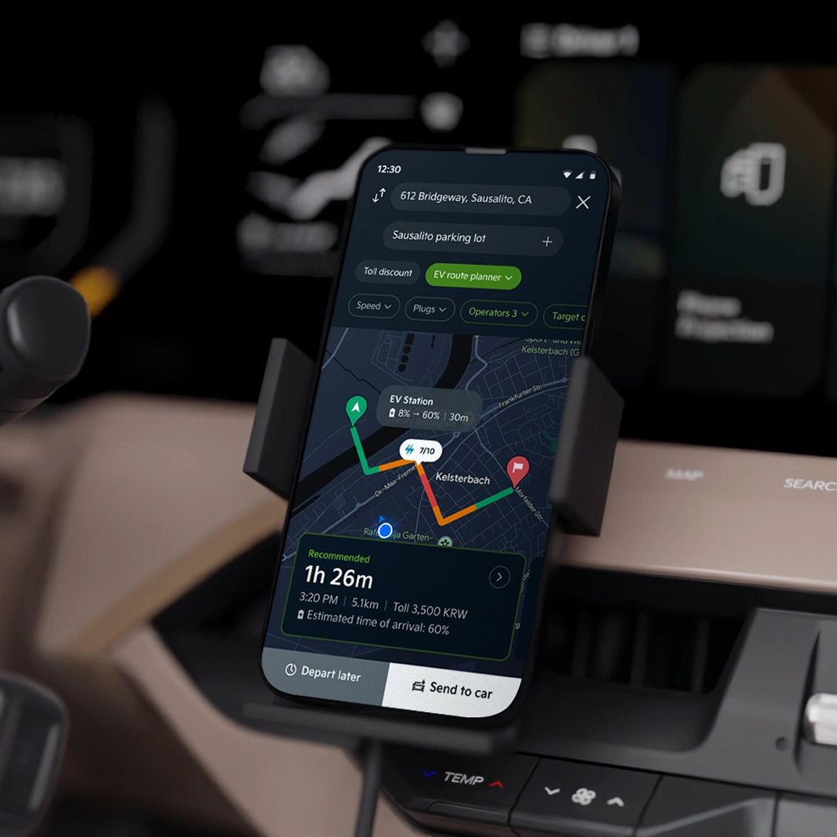 Image showing a map screen