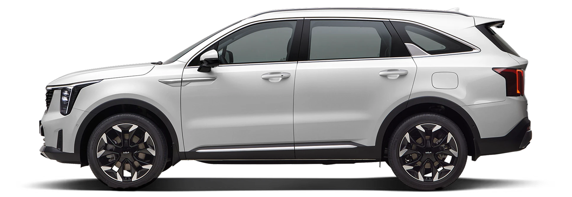 Side view image of the Kia Sorento